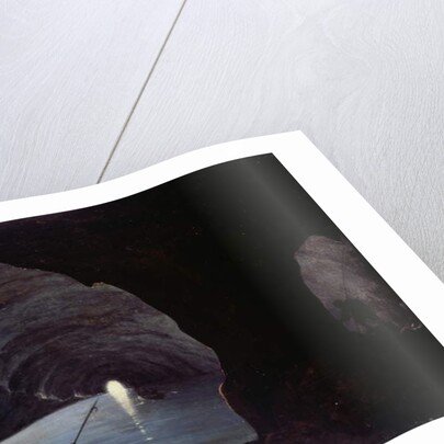 The Blue Grotto, 1825 by François Vervloet