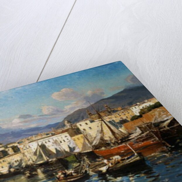 Old Port of Palermo by Ettore de Maria-Bergler