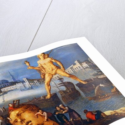 The Colossus of Rhodes by Louis de Caulery