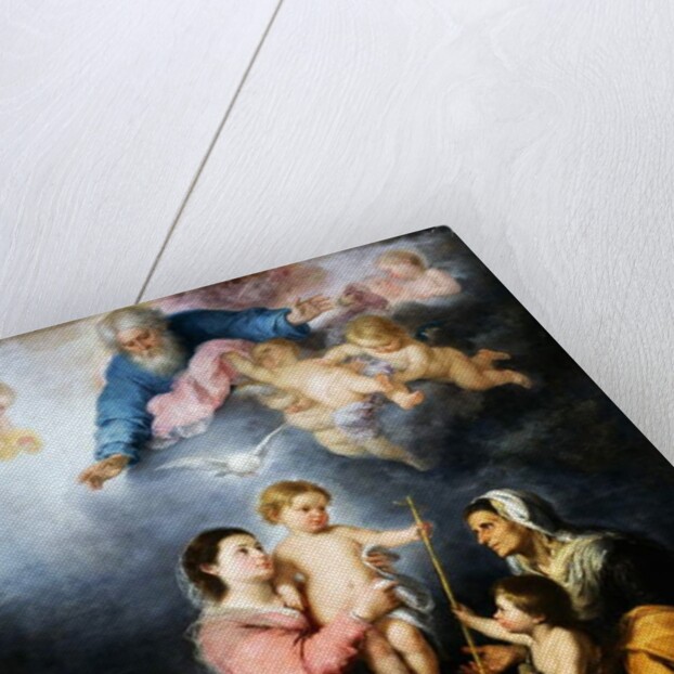 The Holy Family, 1680 by Bartolome Esteban Murillo