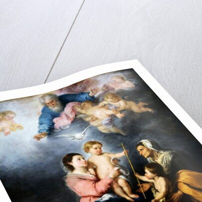 The Holy Family, 1680 by Bartolome Esteban Murillo