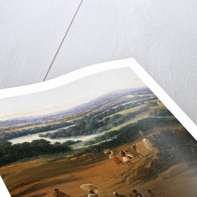 Serinhaem village in Brazil or The home of a sugar cane planter in Brazil by Frans Jansz Post