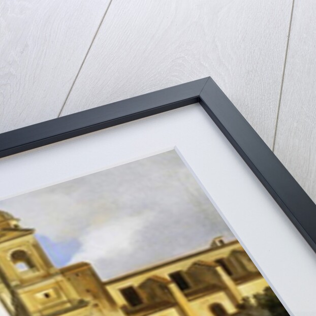 Trinity of Death and Villa Medici in Rome, 1808 by Francois-Marius Granet