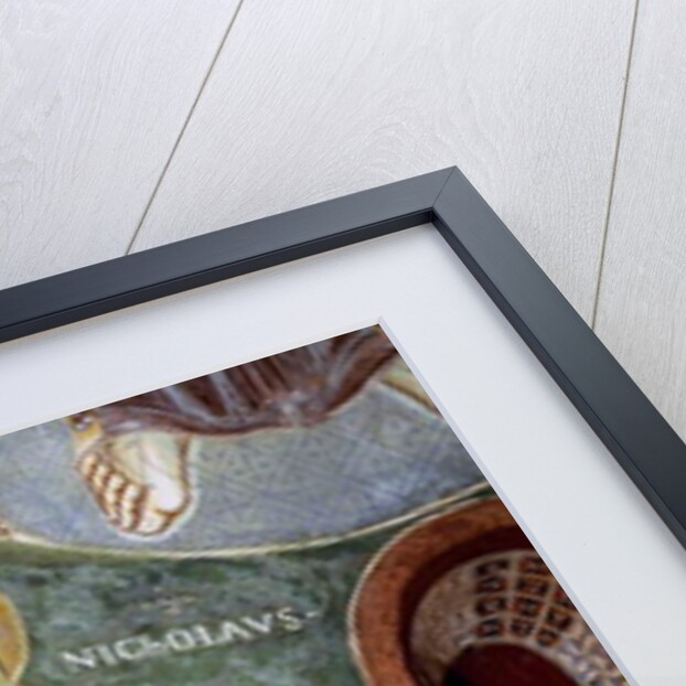 St Nicola, detail by Byzantine