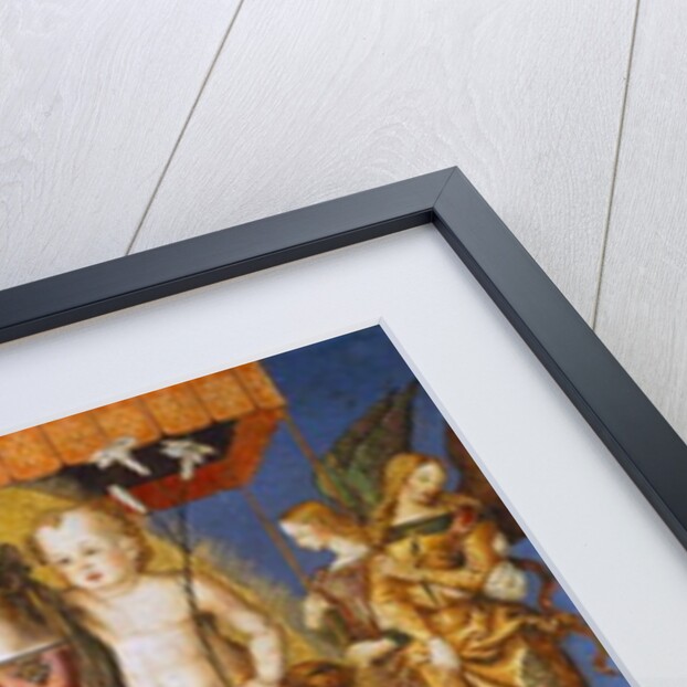 Madonna and Child with St Severino and Dominic by Bernardino di Mariotto