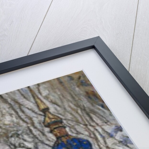 Wooden church, 1913 by Abraham Anshelovich Manievich