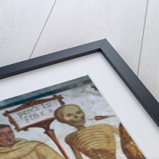 Death with the Monk and the Emperor by Simone II Baschenis