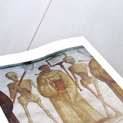 Death with the Monk and the Emperor by Simone II Baschenis