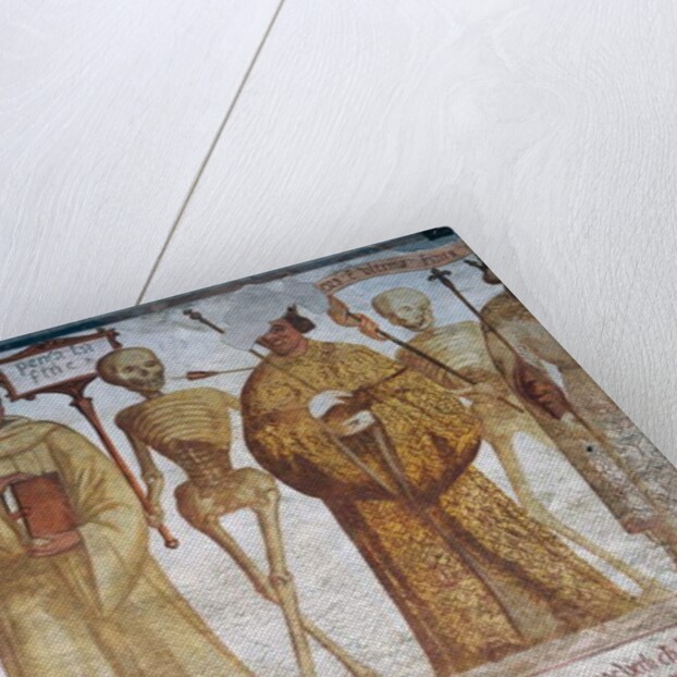 Death with the Monk by Simone II Baschenis