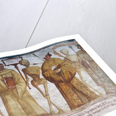 Death with the Monk by Simone II Baschenis