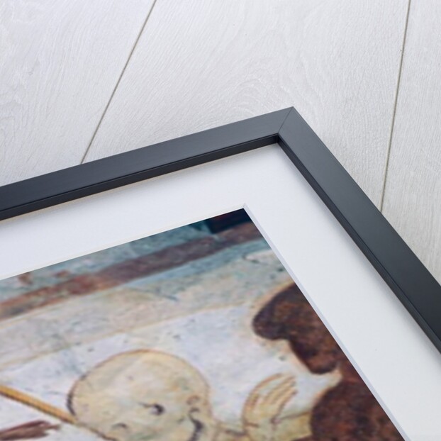 Death with the warrior by Simone II Baschenis