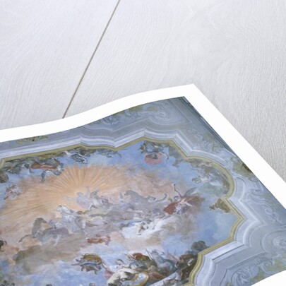 Four corners of the world, ceiling of the ballroom, 1753 by Giovanni Battista Crosato