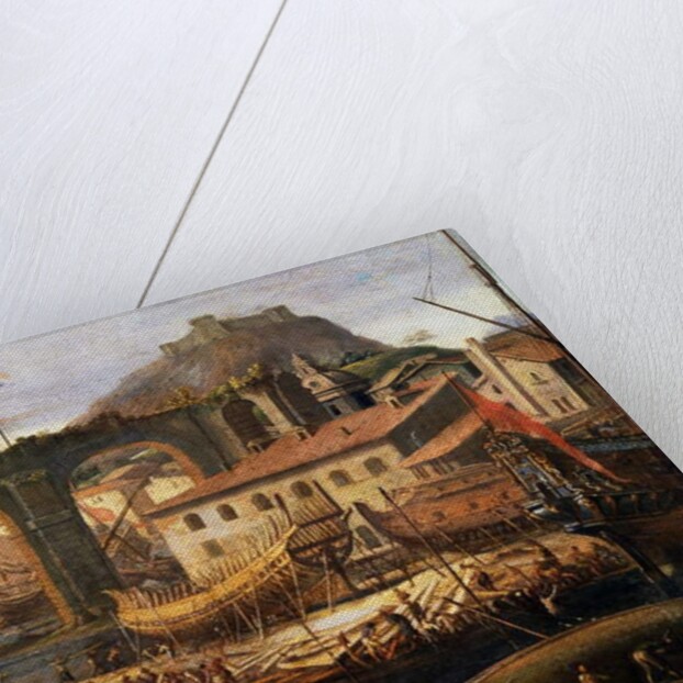 The Shipyards of La Ciotat, 1664 by Jean Baptiste I de La Rose