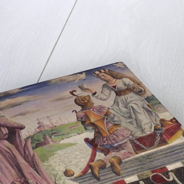 Triumph of Venus and Sign of Taurus by Francesco del Cossa