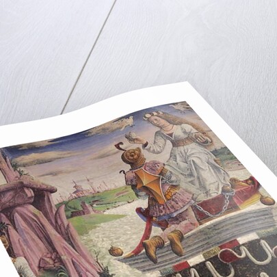 Triumph of Venus and Sign of Taurus by Francesco del Cossa