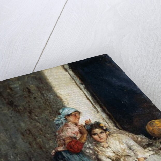 Young bride, c.1885 by Vicenzo Irolli