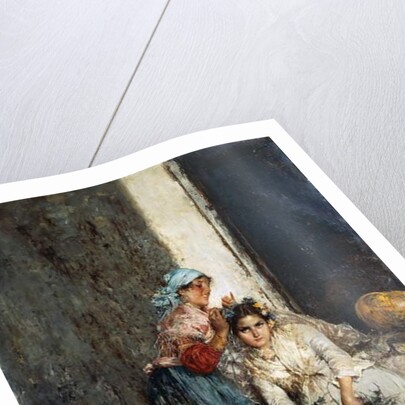 Young bride, c.1885 by Vicenzo Irolli