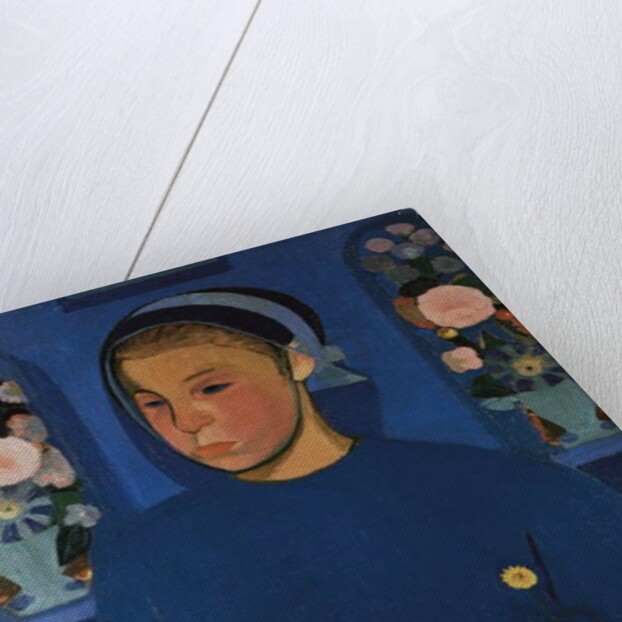 The flower girl, 1909 by Gino Rossi