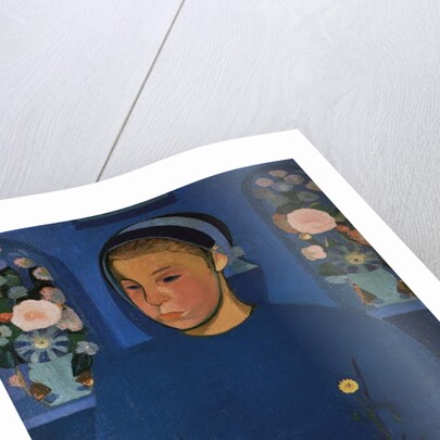 The flower girl, 1909 by Gino Rossi