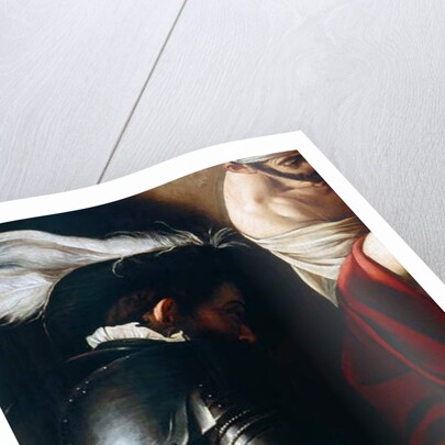 Man in armor by Michelangelo Merisi da Caravaggio