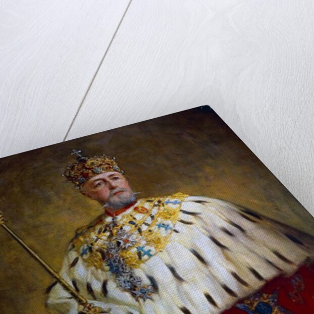 Portrait of Oscar II by Oscar Gustaf Bjorck