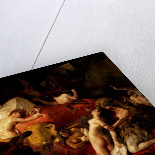 The Death of Sardanapalus, 1827 by Ferdinand Victor Eugene Delacroix