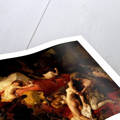 The Death of Sardanapalus, 1827 by Ferdinand Victor Eugene Delacroix