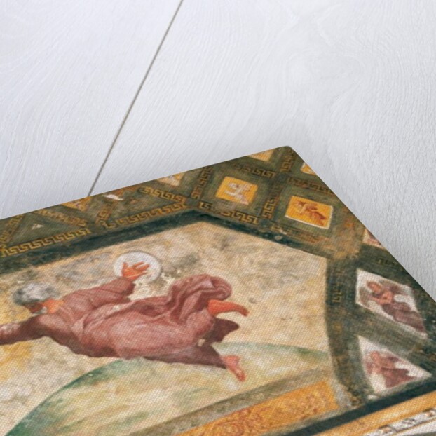 The Creation of the Sun and Moon, c.1518 by Raphael