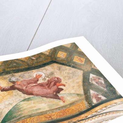 The Creation of the Sun and Moon, c.1518 by Raphael