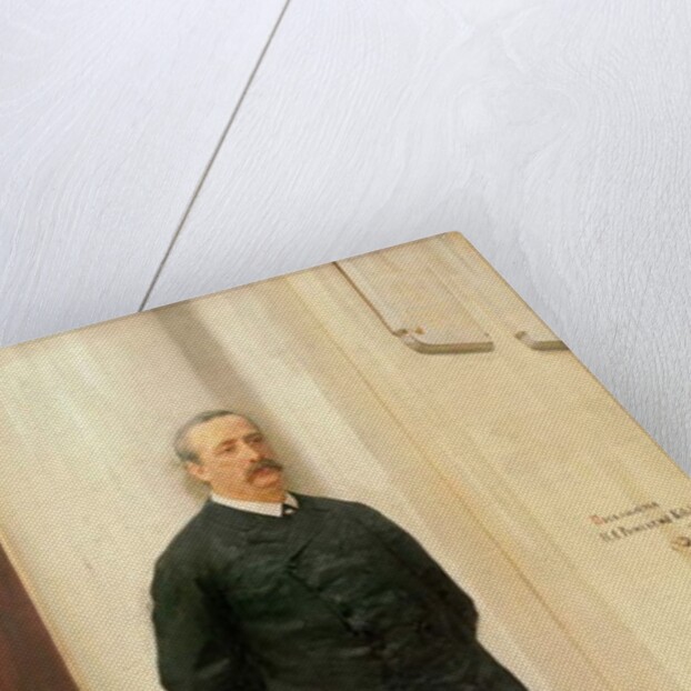 Portrait of Alexander Borodin, 1888 by Ilya Efimovich Repin