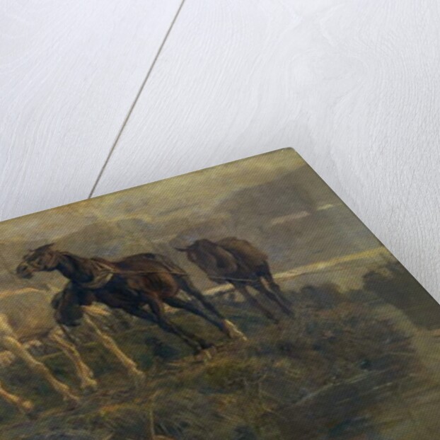 Towpath, 1905 by Ettore Tito