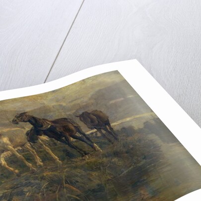 Towpath, 1905 by Ettore Tito