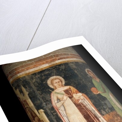 St. Agnes by Tomaso da Modena