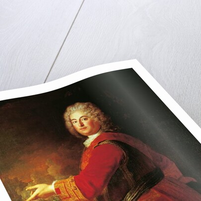 Portrait of Christian Ludwig of Brandenburg-Schwedt, 1710 by Antoine Pesne