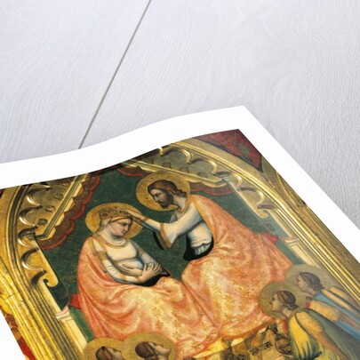 Coronation of the Virgin by Ambrogio Bondone Giotto