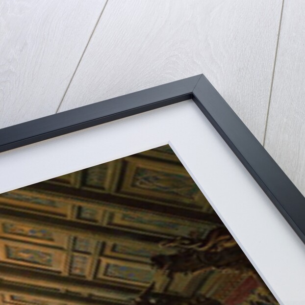 Design for the Great Hall of the Meistersinger of Nuremburg, the Royal Castle of Neuschvanstein, 1878 by Christian Jank