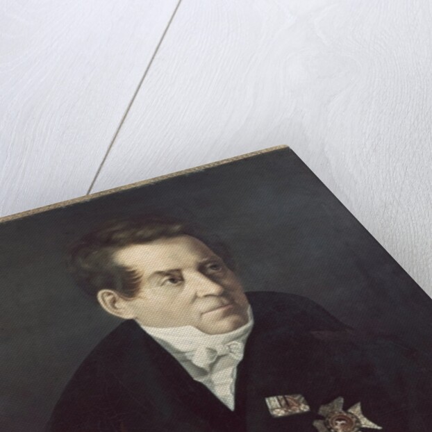 Portrait of August Wilhelm von Schlegel, 19th century by Adolf Hohneck