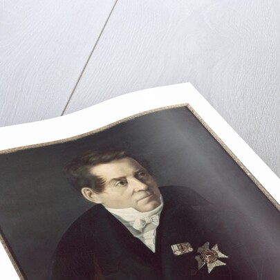 Portrait of August Wilhelm von Schlegel, 19th century by Adolf Hohneck