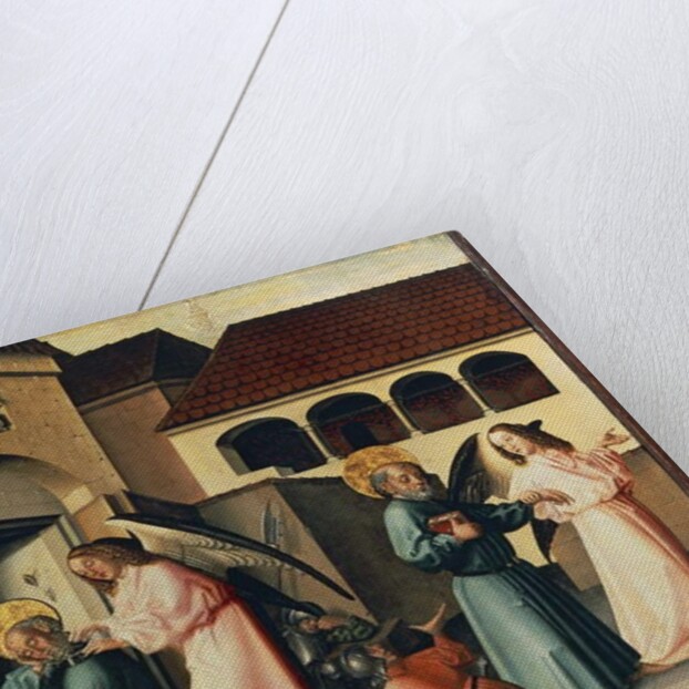 The Liberation of St. Peter, 1444 by Konrad Witz