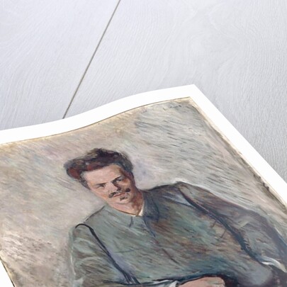 Portrait of Johan August Strindberg by Edvard Munch
