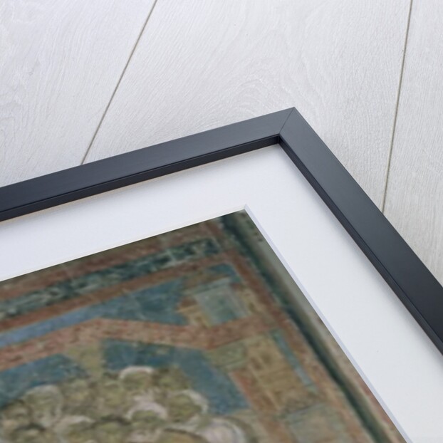 Jesus heals a possessed man in the Capernaum synagogue by Austrian School