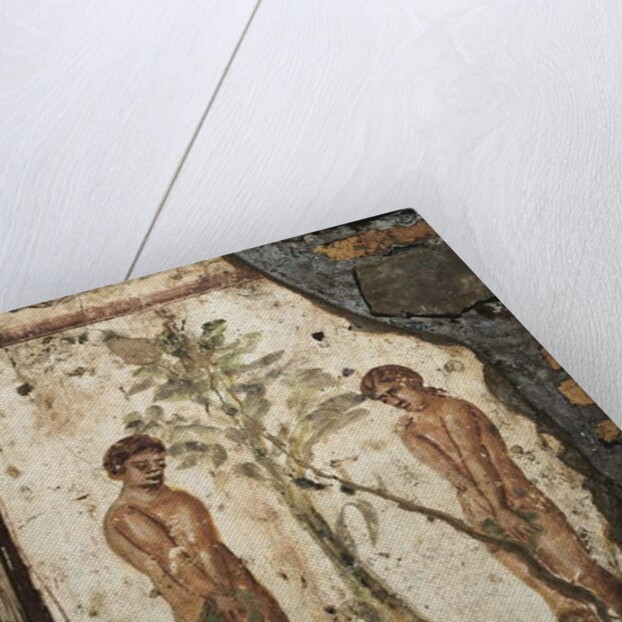 Adam and Eve in The Garden of Eden by Roman