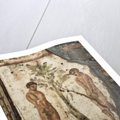 Adam and Eve in The Garden of Eden by Roman