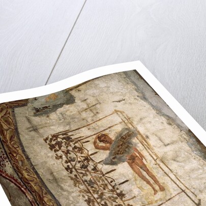 Youth, trellis and vines, 3rd-5th century AD by Roman Roman