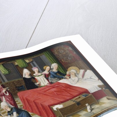 Birth of the Virgin, 1485 by Master of the Aachen Altar