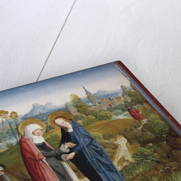 The Visitation, 1485 by Master of the Aachen Altar