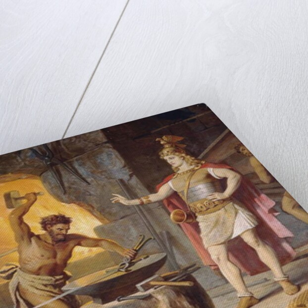 Sigurd goes to the dwarf Mime by Wilhelm Hauschild