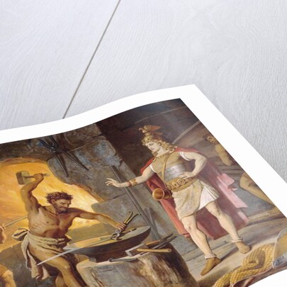 Sigurd goes to the dwarf Mime by Wilhelm Hauschild