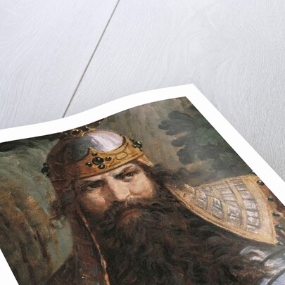 Gunther, King of Burgundy, c.1882-83 by Wilhelm Hauschild