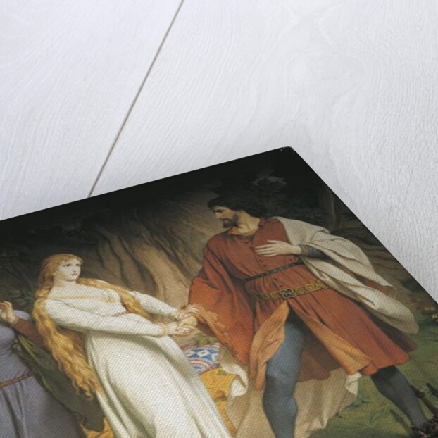 Tristan and Isolde meet in secret for the last time, but their meeting is betrayed and King Mark wounds Tristand with a poisoned spear by German School